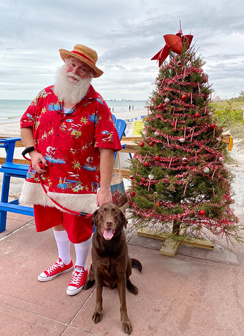 Santa Tampa pet photos